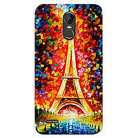 Чохол з малюнком Printed Silicone для LG Stylus 3 M400DY Ейфелева Вежа