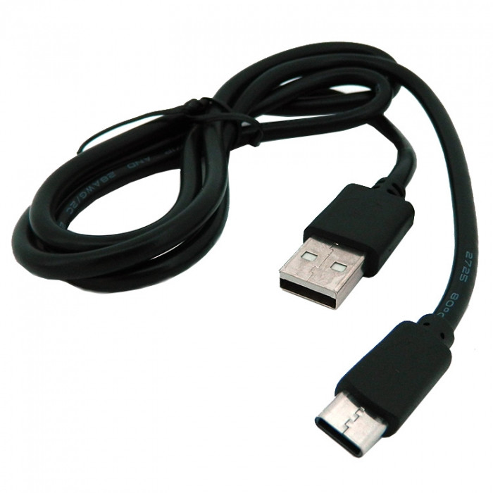 Дата кабель Type-C to USB Walker 110 Black