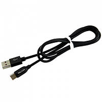 Дата кабель Type-C to USB Walker C725 Black