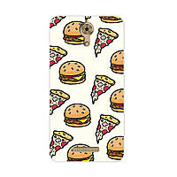 Чохол з малюнком Printed Silicone для Coolpad Modena 2 Fast Food