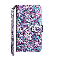 Чехол-книжка Color Book для Nokia 8.1 / Nokia 7.1 Plus Цветные узоры