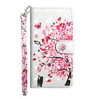 Чехол-книжка Color Book для Samsung J737 Galaxy J7 2018 Сакура