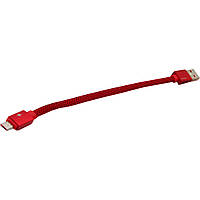 Дата кабель micro USB to USB Walker C755 Короткий Red