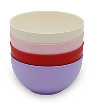 Миска Zambak Plastik Пластмасова Кругла Біла 1.4 л 84606