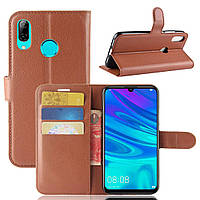 Чохол-книжка Litchie Wallet для Huawei Y7 2019 / Y7 Prime 2019 Коричневий
