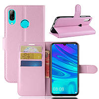 Чохол-книжка Litchie Wallet для Huawei Y7 2019 / Y7 Prime 2019 Світло-рожевий