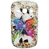 Чохол з малюнком Printed Plastic для Samsung s6810 / s6812 Galaxy Fame Метелик