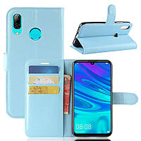 Чохол-книжка Litchie Wallet для Huawei Y7 2019 / Y7 Prime 2019 Блакитний