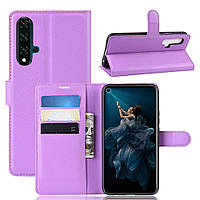 Чохол-книжка Litchie Wallet для Honor 20 Violet
