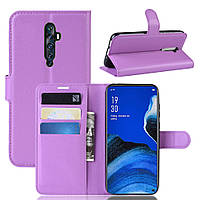 Чохол-книжка Litchie Wallet для Oppo Reno 2 Violet