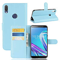 Чохол-книжка Litchie Wallet для Asus Zenfone Max Pro M1 ZB601KL / ZB602KL Blue