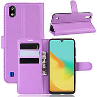 Чехол-книжка Litchie Wallet для ZTE Blade A7 2019 Violet