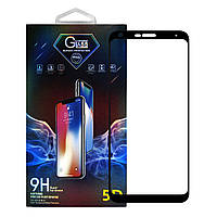 Захисне скло Premium Glass 5D Side Glue для LG Q7 Black