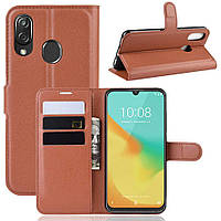 Чохол-книжка Litchie Wallet для ZTE Blade V10 Vita Brown