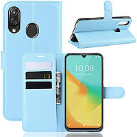 Чехол-книжка Litchie Wallet для ZTE Blade V10 Vita Blue