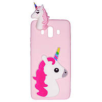 Чохол Cartoon 3D Case для Huawei Mate 10 Єдиноріг