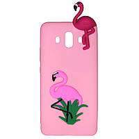 Чохол Cartoon 3D Case для Huawei Mate 10 Фламінго