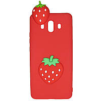 Чохол Cartoon 3D Case для Huawei Mate 10 Полуничка