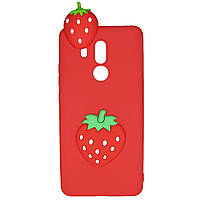 Чохол Cartoon 3D Case для Huawei Mate 20 Lite Полуничка