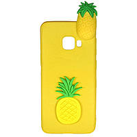 Чохол Cartoon 3D Case для Samsung J415 Galaxy J4 Plus Ананаси