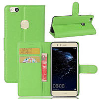 Чехол-книжка Litchie Wallet для Huawei P10 Lite Green