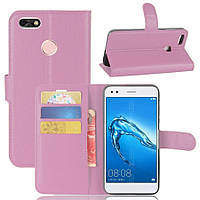 Чохол-книжка Litchie Wallet для Huawei P9 Lite Mini / Nova lite 2017 Pink