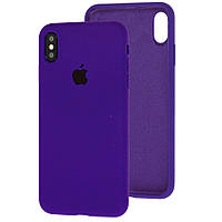 Чохол Silicone Case для Apple iPhone X / Xs Violet