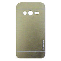 Чохол Motomo Aluminum для Samsung G313 Galaxy Ace 4 Gold