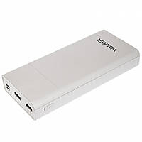 УМБ Power Bank Walker WB-520 20000mAh 2xUSB / 2.1 A / A 2.1 / Type-C / micro White