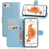 Чохол-книжка Litchie Wallet для Apple iPhone 6 Plus / iPhone 6S Plus Blue
