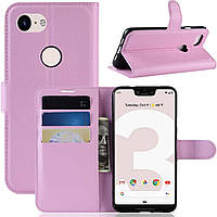 Чохол-книжка Litchie Google Wallet для Pixel 3A XL Pink
