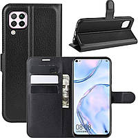 Чохол-книжка Litchie Wallet для Huawei P40 Lite Black