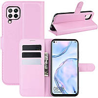 Чохол-книжка Litchie Wallet для Huawei P40 Lite Pink