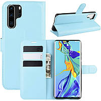 Чохол-книжка Litchie Wallet для Huawei P30 Pro Blue