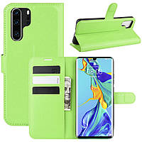 Чохол-книжка Litchie Wallet для Huawei P30 Pro Green