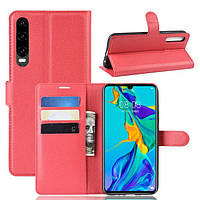 Чохол-книжка Litchie Wallet для Huawei P30 Red