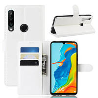 Чохол-книжка Litchie Wallet для Huawei P30 Lite / Nova 4e White