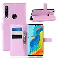 Чохол-книжка Litchie Wallet для Huawei P30 Lite / Nova 4e Pink