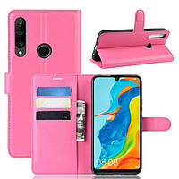 Чохол-книжка Litchie Wallet для Huawei P30 Lite / Nova 4e Rose