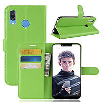 Чехол-книжка Litchie Wallet для Honor Play Green