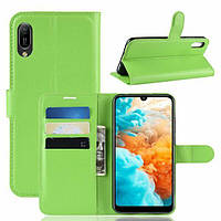 Чехол-книжка Litchie Wallet для Huawei Y6 Pro 2019 Light Green