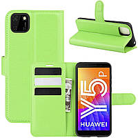 Чохол-книжка Litchie Wallet для Huawei Y5p / Honor 9s Green