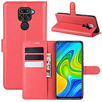 Чохол-книжка Litchie Wallet для Xiaomi Redmi Note 9 / 10X 4G Red