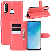 Чехол-книжка Litchie Wallet для Vivo U3 / Y5S / Y19 Red