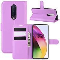 Чехол-книжка Litchie Wallet для OnePlus 8 Violet