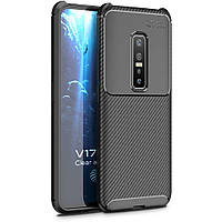 Чохол Carbon Case для Vivo V17 Pro Black