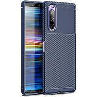 Чохол Carbon Case для Sony Xperia 5 Blue