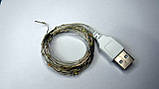 LED-гірлянда, 30 вогників, 3 метри від USB, фото 2