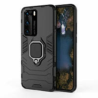 Чохол Ring Armor для Huawei P40 Black