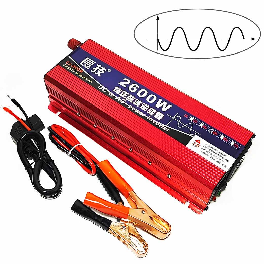 Інвертор 48 220 з чистою синусоїдою 2600W(1300W)
